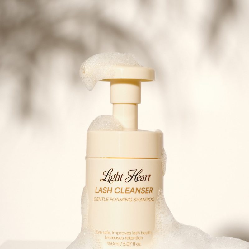 Luxury lash cleanser